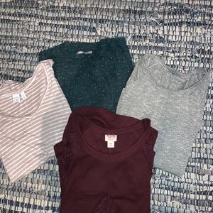 Bundle of 4 size small tops/sweaters